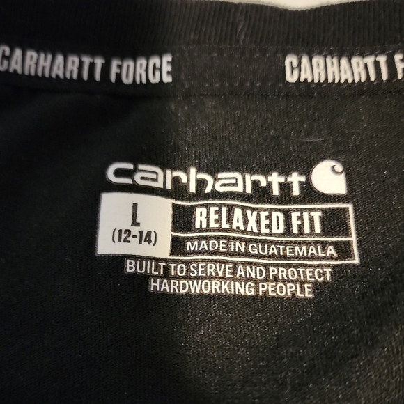 Carhartt Black Tee with Pocket - Picture 2 of 8